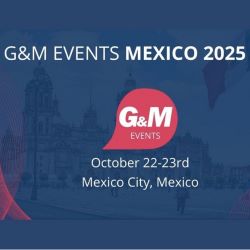 G&M EVENTS MEXICO 2025 логотип