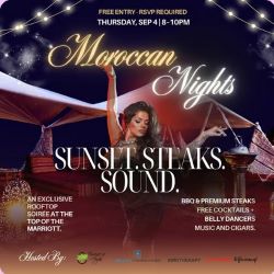 Moroccan Nights Party 2025 логотип