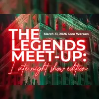 THE LEGENDS MEET-UP: Late Night Show Edition логотип