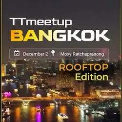 TikTok Meetup Rooftop Edition логотип